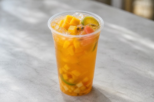 mango mixed fruit tea P10 — Cina piatto