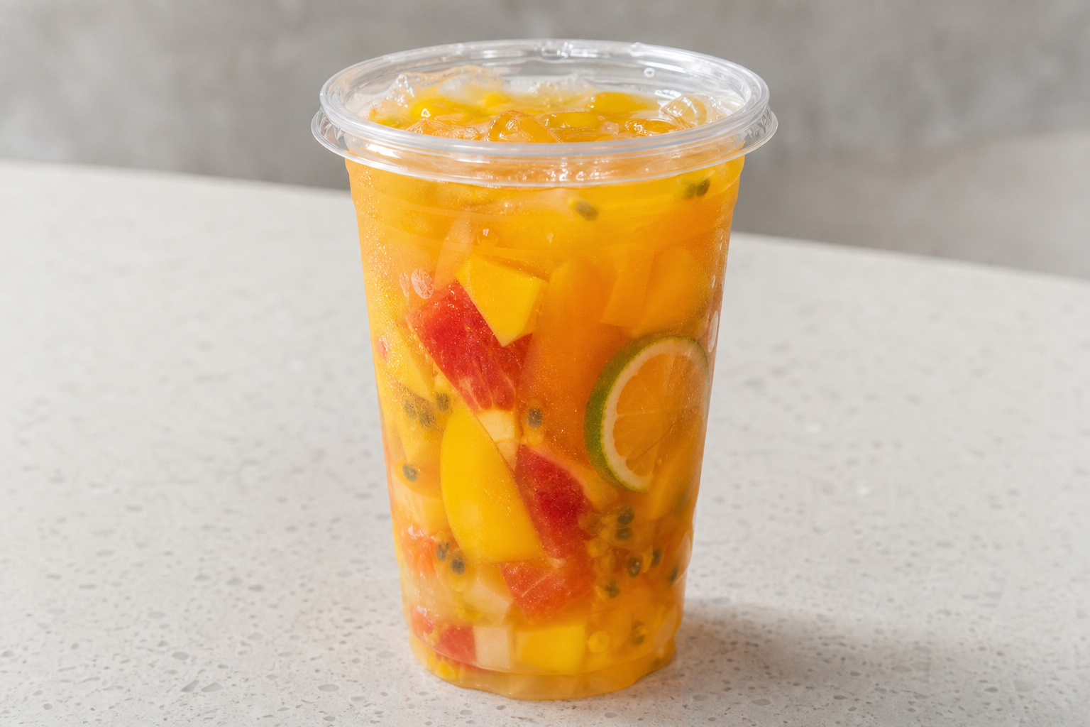 mango mixed fruit tea P01 — Cina piatto