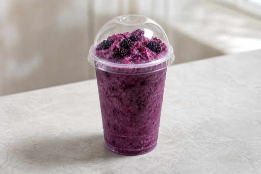 Photorealistic mulberry smoothie P10 food image by VDAMO