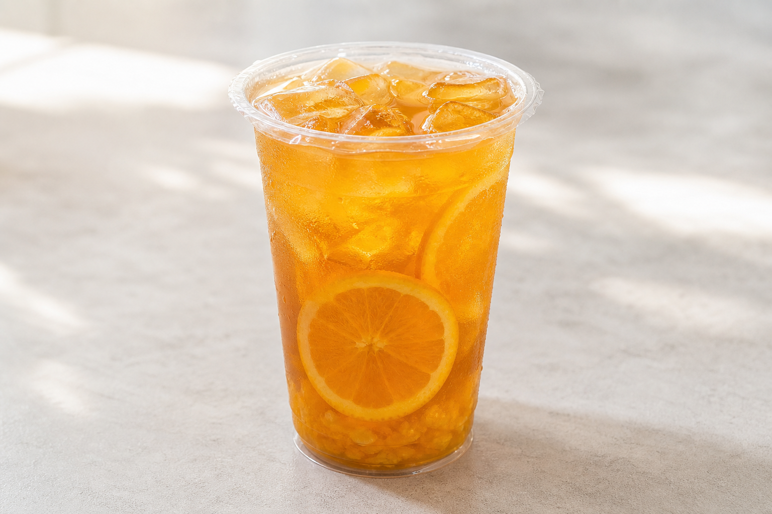 Photorealistic Orange tea cooler P01 food image by VDAMO