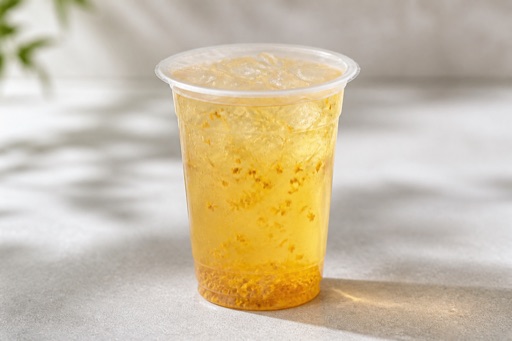 Photorealistic osmanthus herbal wellness tea P09 food image by VDAMO