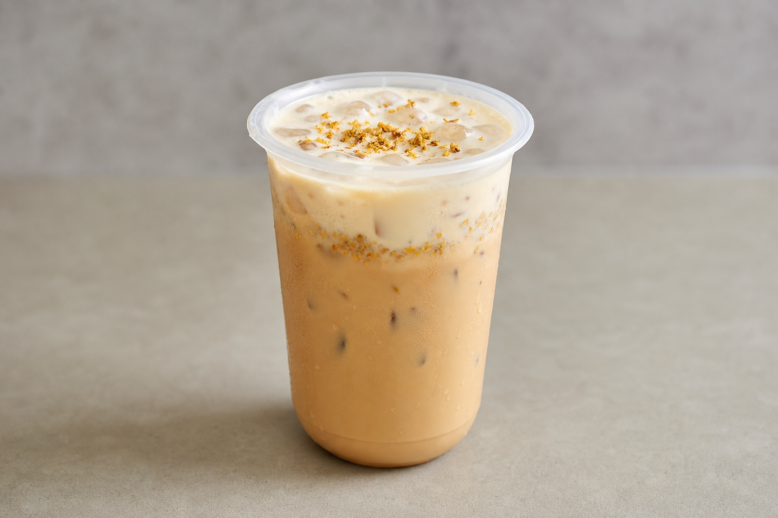 Photorealistic Osmanthus oolong latte P08 food image by VDAMO