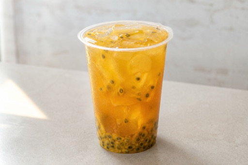 passion fruit four seasons oolong fresh fruit tea P02 — China dish