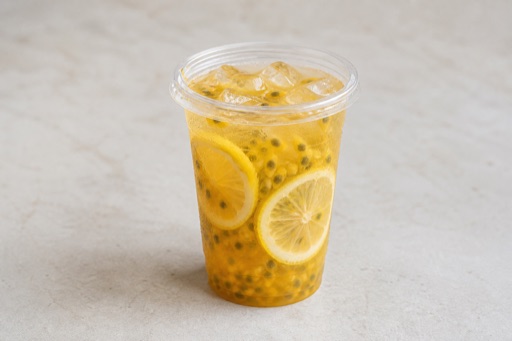 passion fruit jasmine green tea lemon tea P04 — China dish