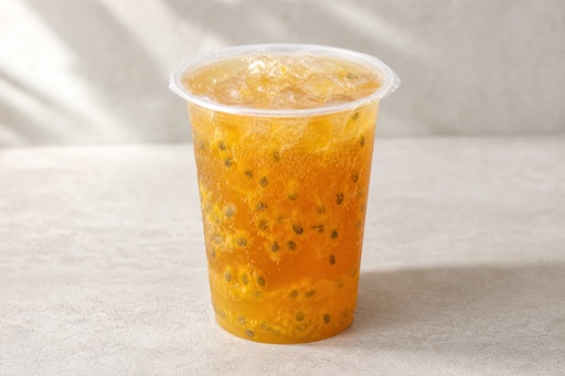 passion fruit oolong tea sparkling drink P02 — Cina piatto