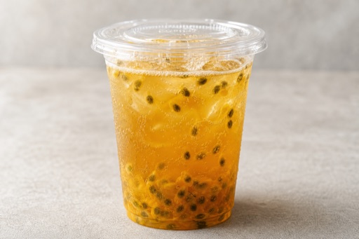 passion fruit oolong tea sparkling drink P03 — Cina piatto