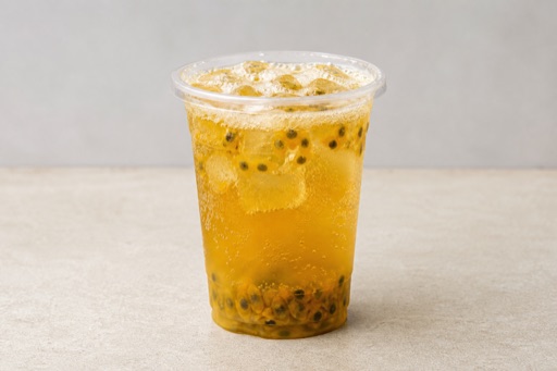 passion fruit oolong tea sparkling drink P05 — Cina piatto