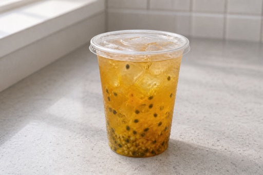 passion fruit osmanthus oolong wellness tea P09 — China dish