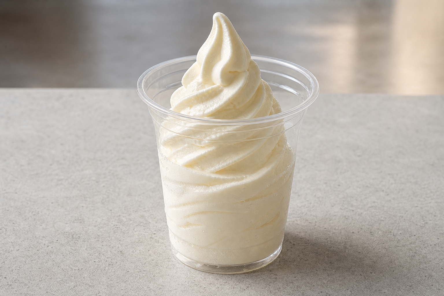 Photorealistic Soft serve vanilla P06 food image by VDAMO