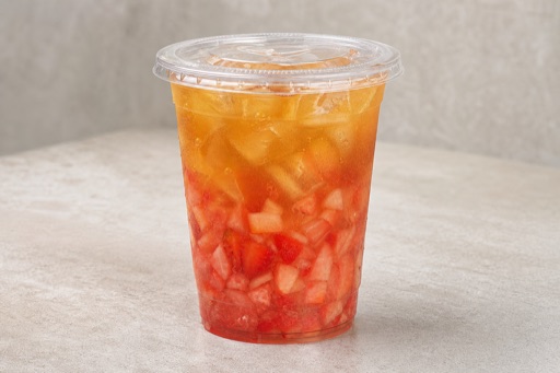 strawberry peach ya shi xiang tea P10 — 중국 요리