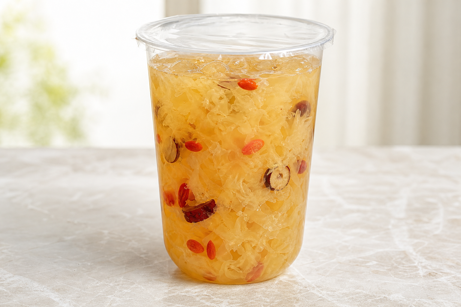 Tremella sweet soup P02 — China dish