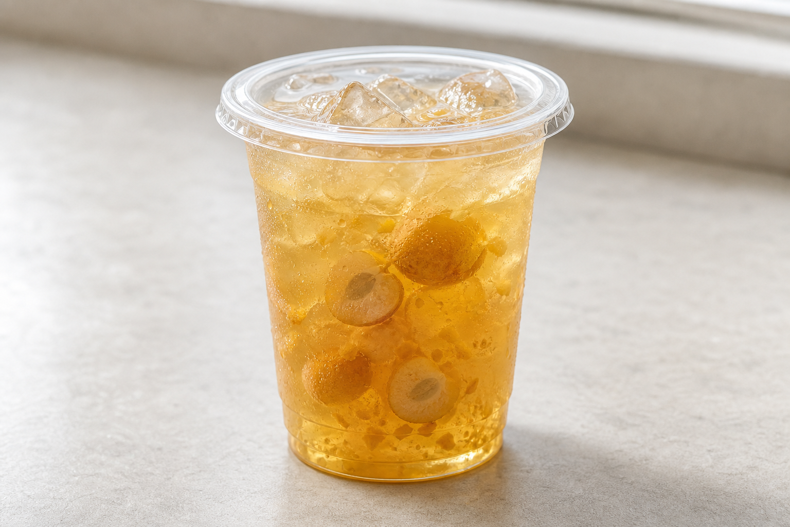wampee fruit tea P03 — China dish