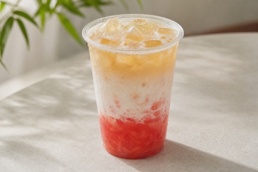 watermelon coconut four season oolong tea P03 — China dish