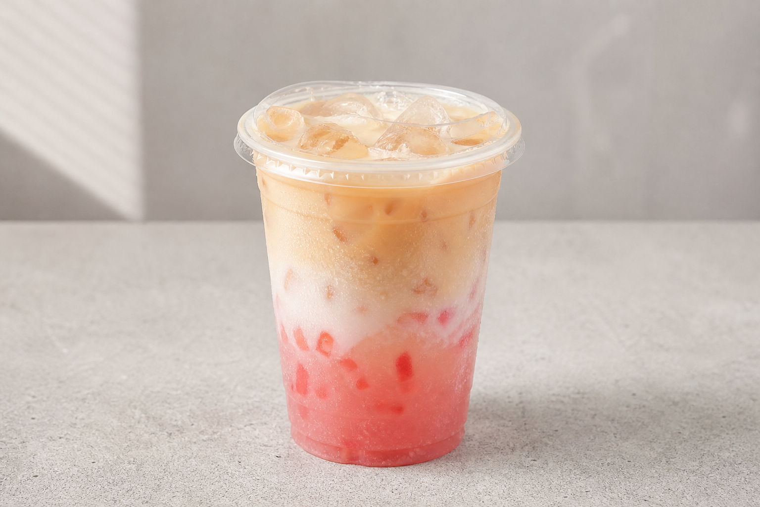 Photorealistic watermelon coconut oolong tea P09 food image by VDAMO