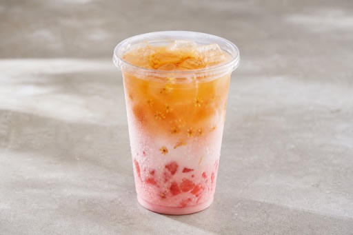 watermelon coconut osmanthus oolong tea P03 — China dish