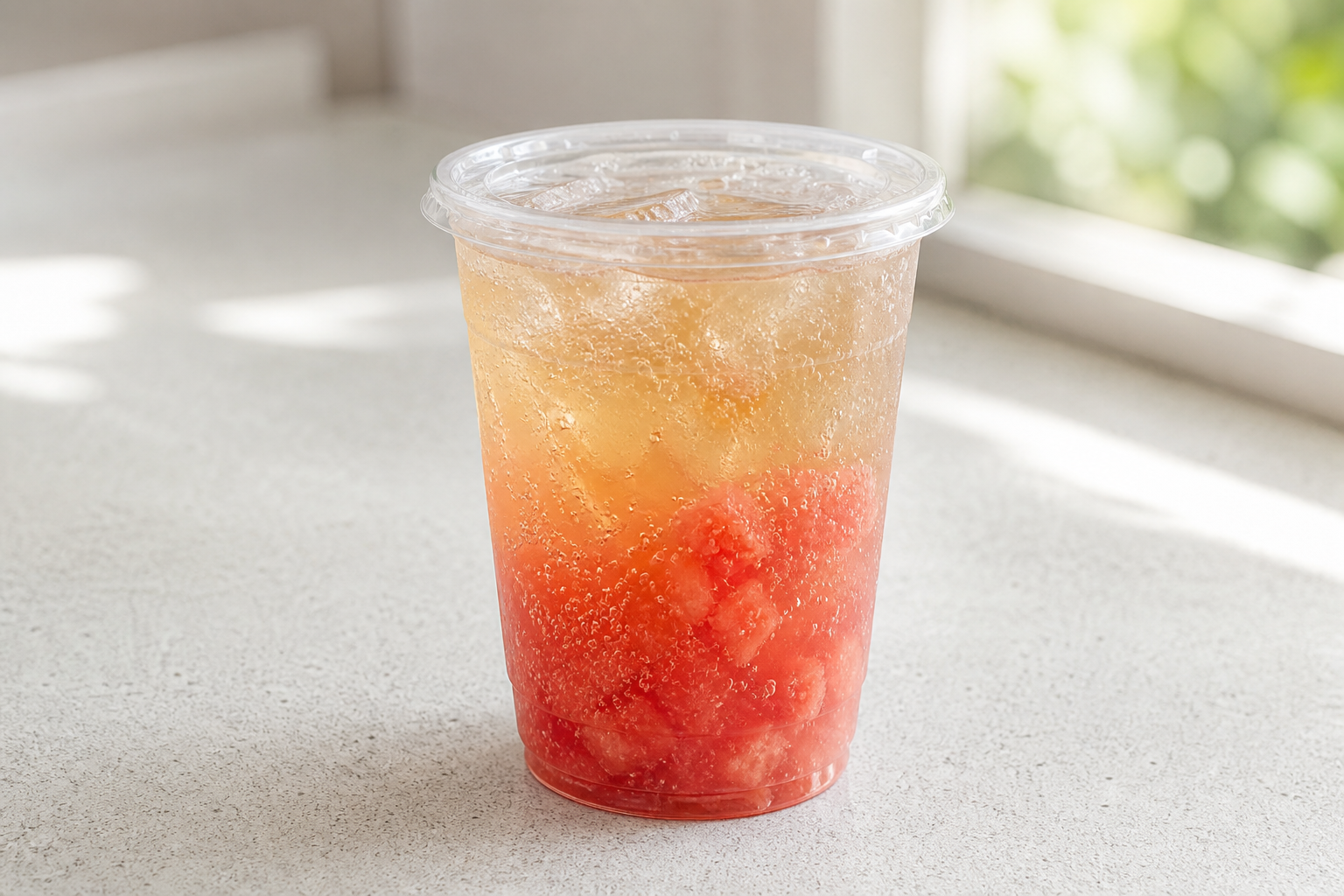 watermelon four seasons oolong sparkling drink P03 — China dish
