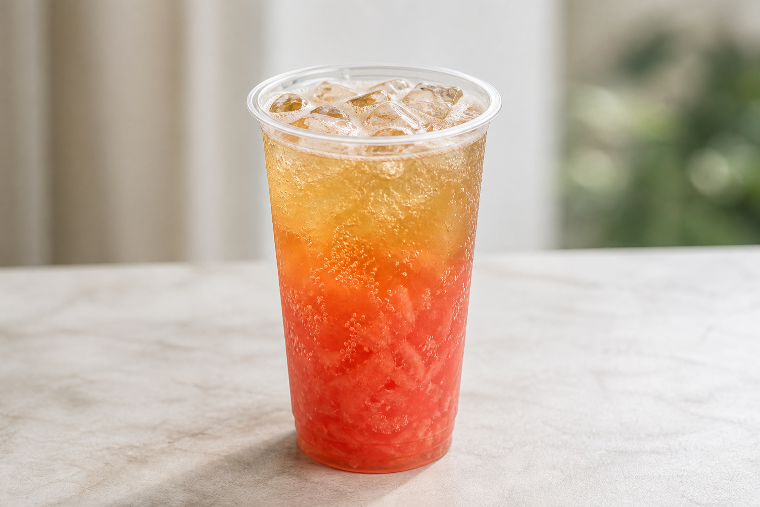 watermelon four seasons oolong sparkling drink P07 — China dish