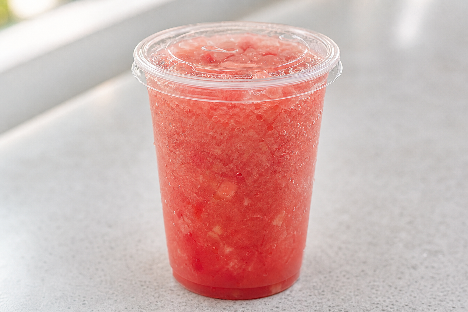 watermelon jasmine green tea smoothie P03 — China dish