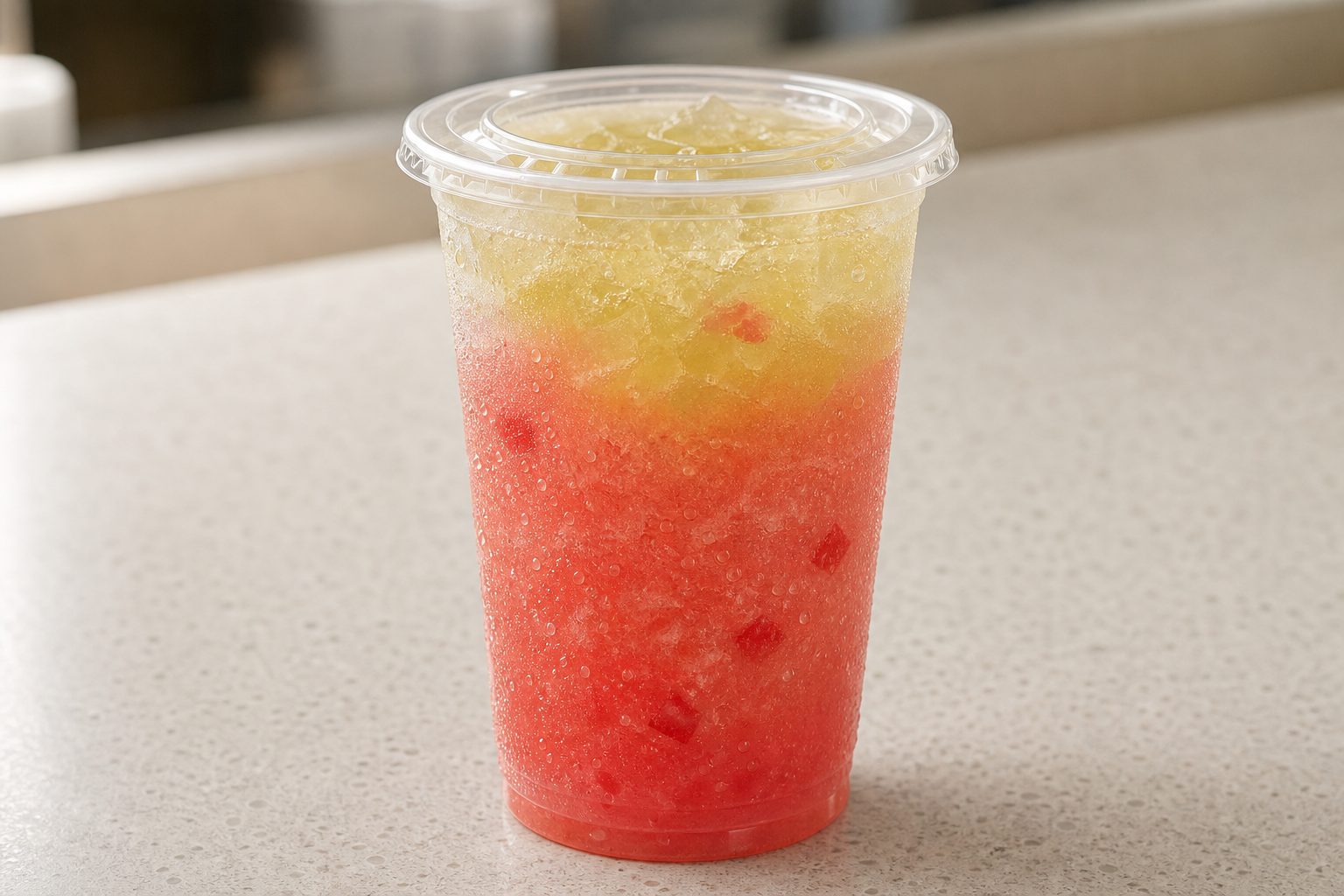 watermelon jasmine green tea smoothie P07 — China dish