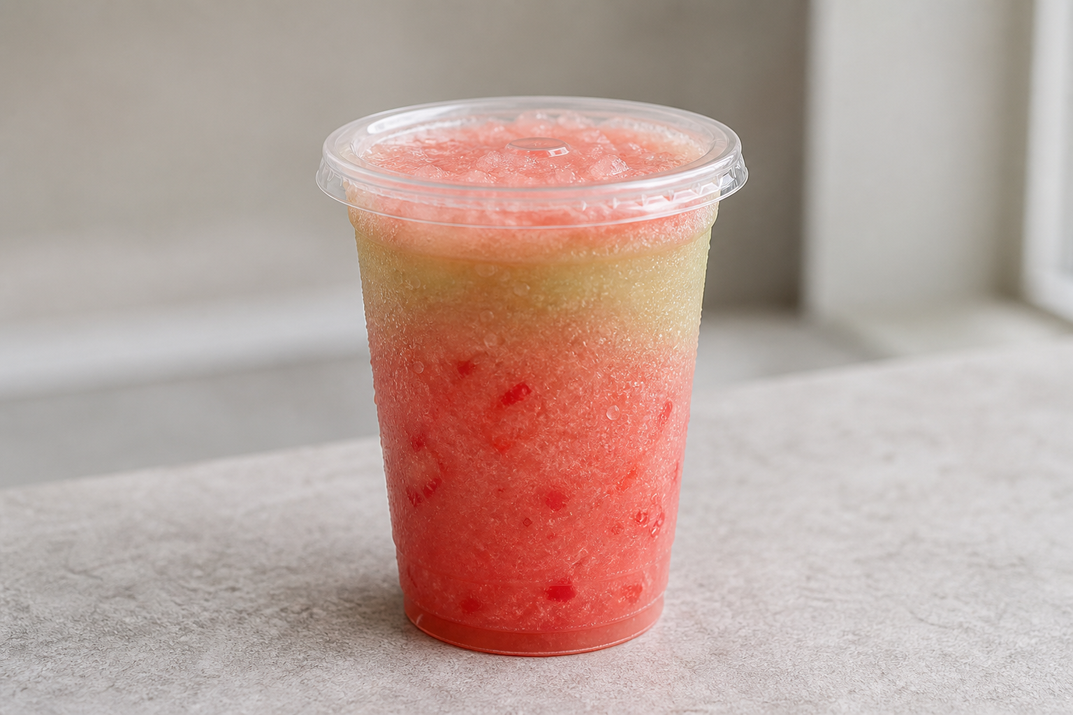 watermelon jasmine green tea smoothie P08 — China dish