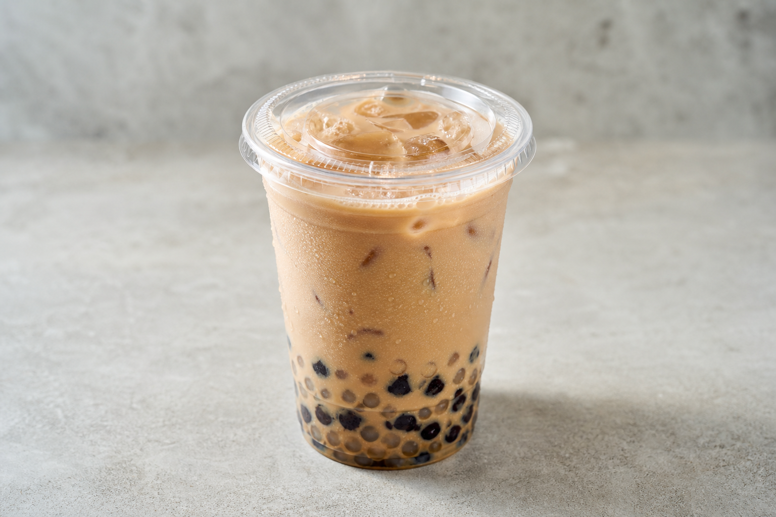 agar pearls pearl milk tea P01 — China dish