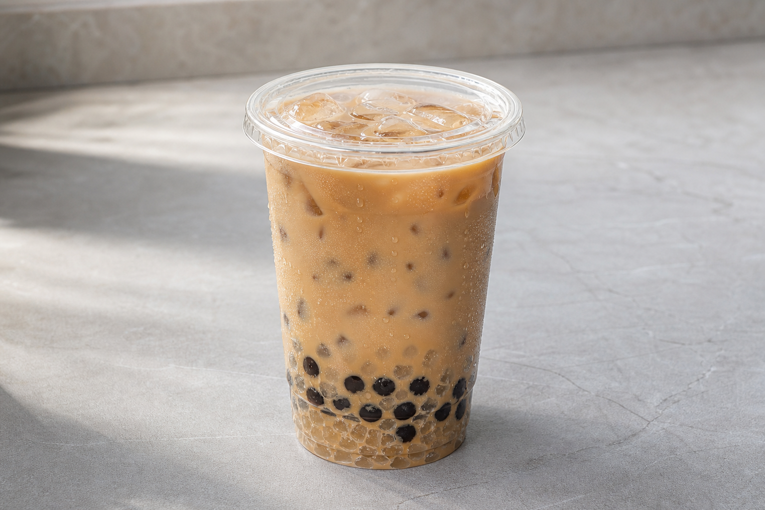 agar pearls pearl milk tea P06 — China dish