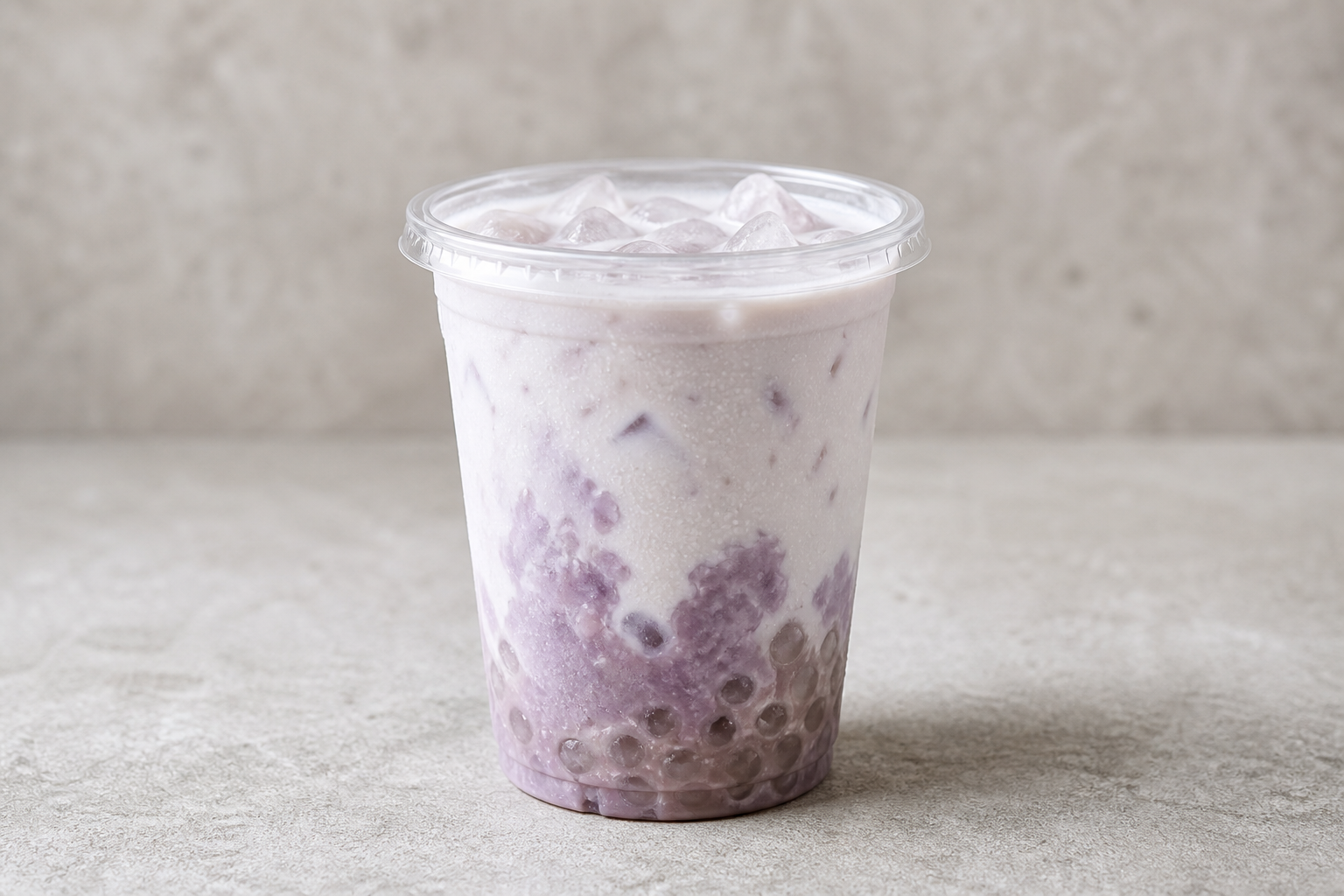 agar pearls taro fresh milk P08 — China dish