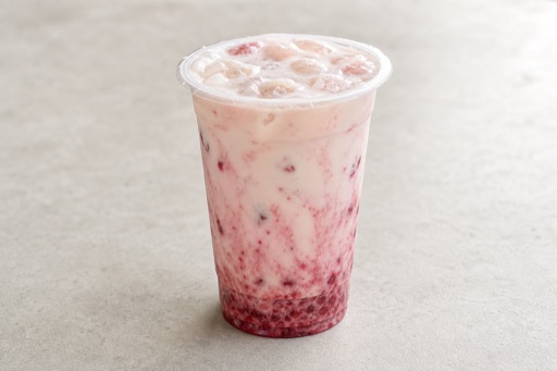 Bayberry milk tea food image by VDAMO