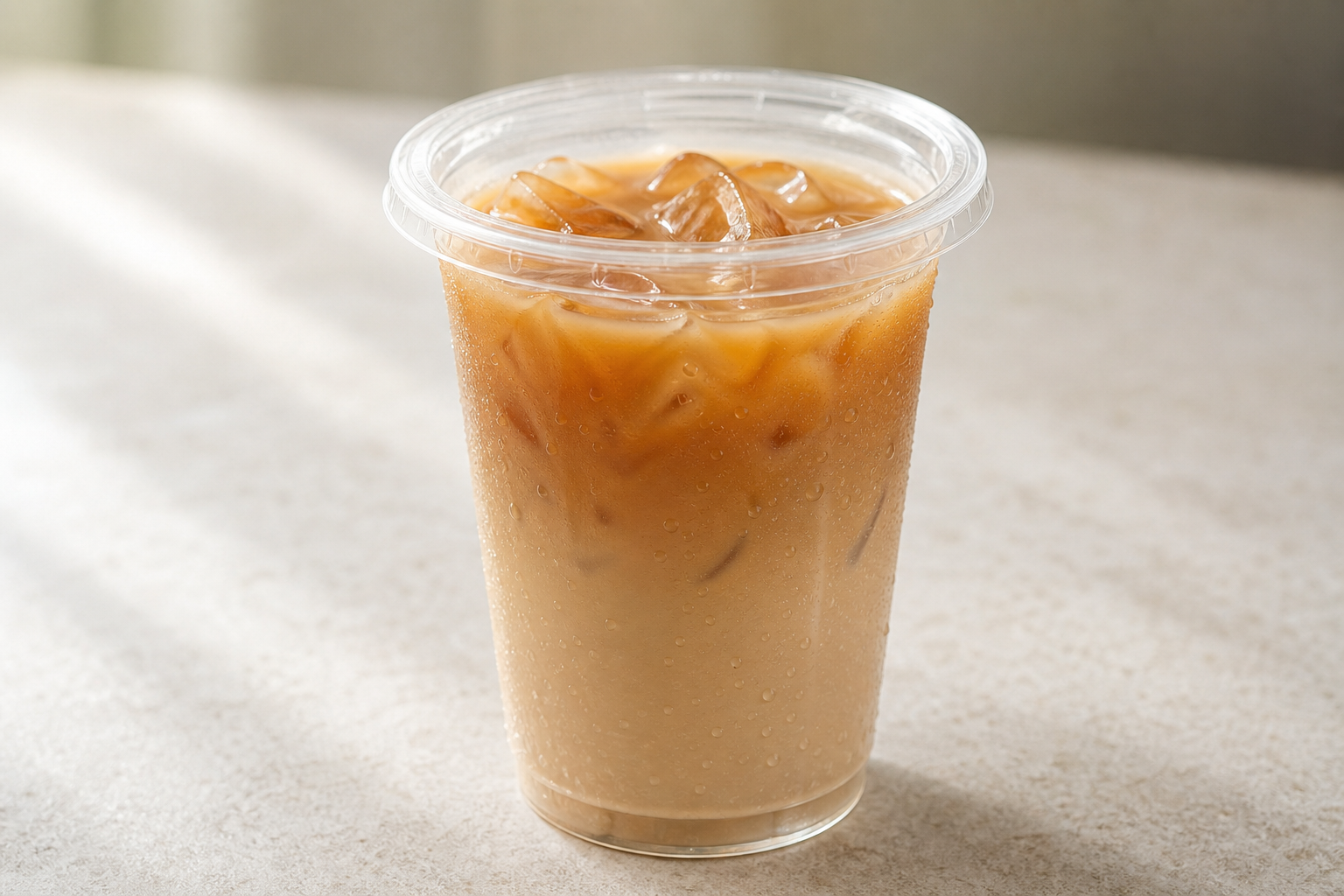 Photorealistic black tea light milk tea P03 food image by VDAMO