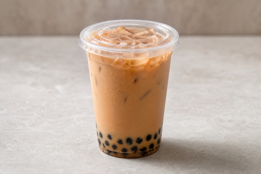 boba Hong Kong milk tea P05 — China dish