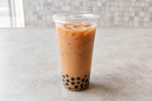 boba Hong Kong milk tea P07 — China dish