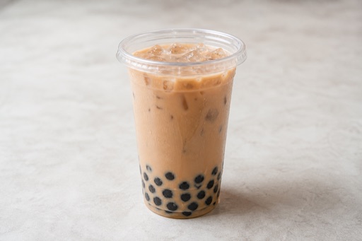 boba Hong Kong milk tea P10 — China dish