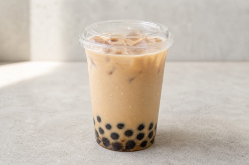 Photorealistic Boba milk tea P03 food image by VDAMO