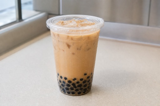 Photorealistic Boba milk tea P07 food image by VDAMO