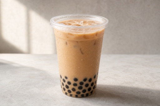 Photorealistic Boba milk tea P08 food image by VDAMO
