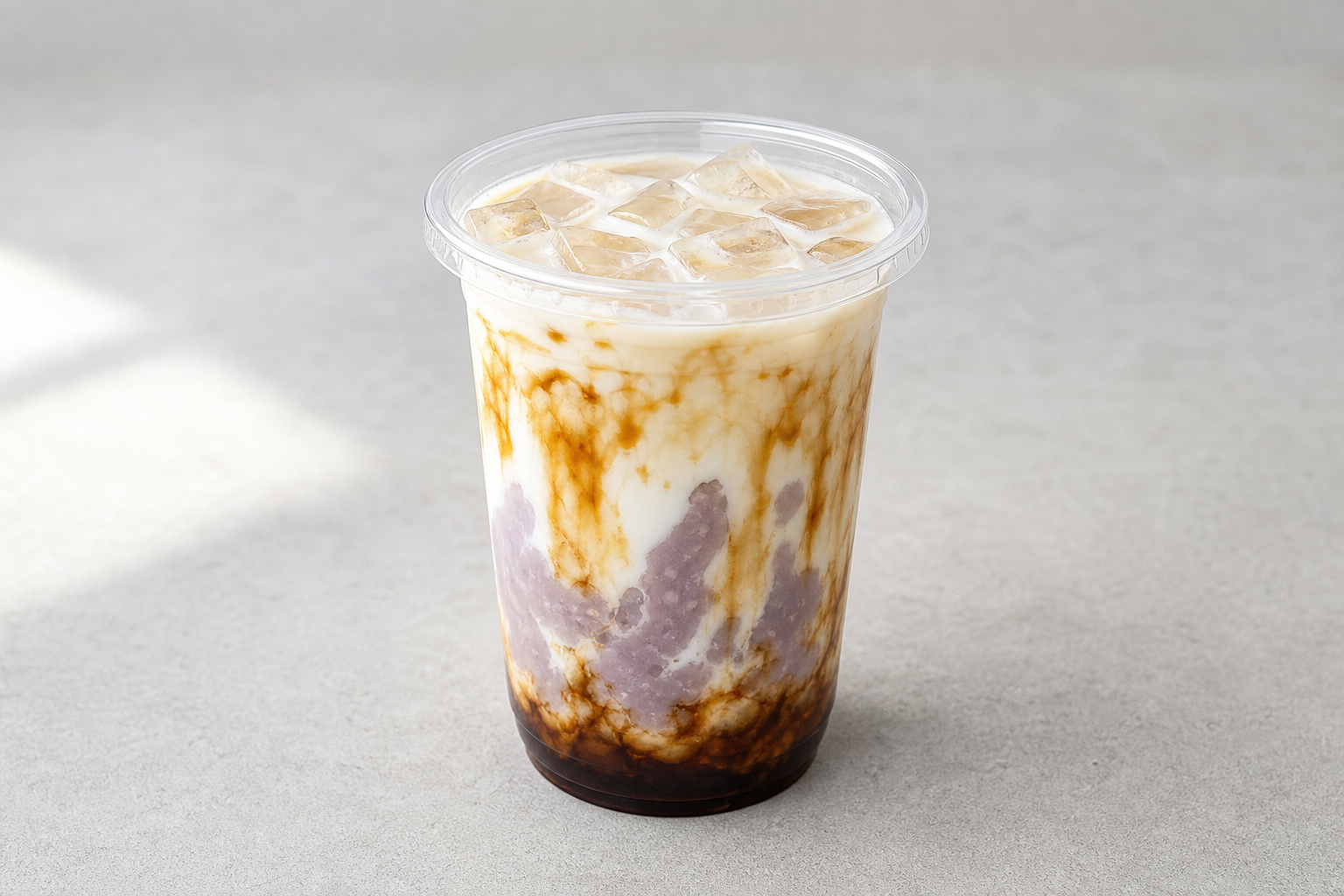 brown sugar taro fresh milk P04 — China dish