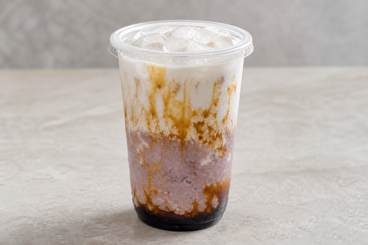 brown sugar taro fresh milk P09 — China dish