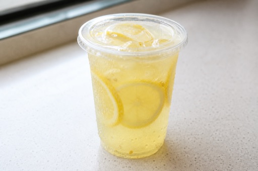 Fresh iced lemon water food image by VDAMO