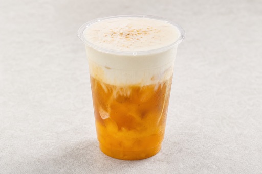mango osmanthus oolong cheese foam tea P02 — China prato