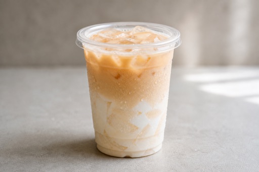 milk jelly coconut milk tea P03 — China dish