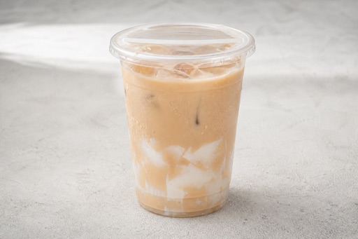 milk jelly coconut milk tea P09 — China dish