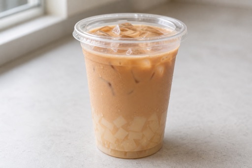 milk jelly Earl Grey milk tea P03 — China dish