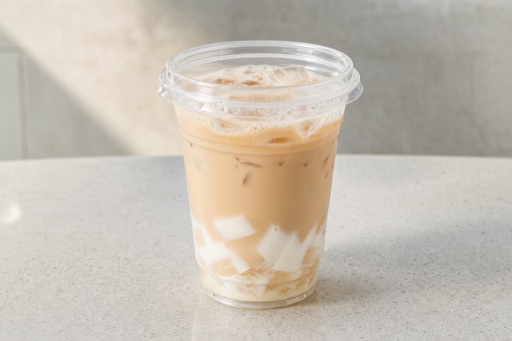 milk jelly jasmine milk tea P05 — China dish