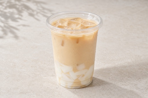 milk jelly jasmine milk tea P10 — China dish