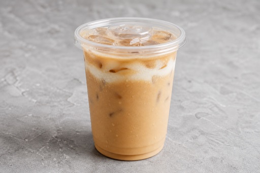 Photorealistic mochi oolong milk tea P06 food image by VDAMO