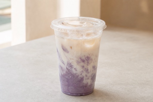 oat milk taro fresh milk P01 — China dish