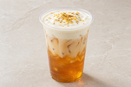 osmanthus oolong tea cream cheese tea P10 — China dish
