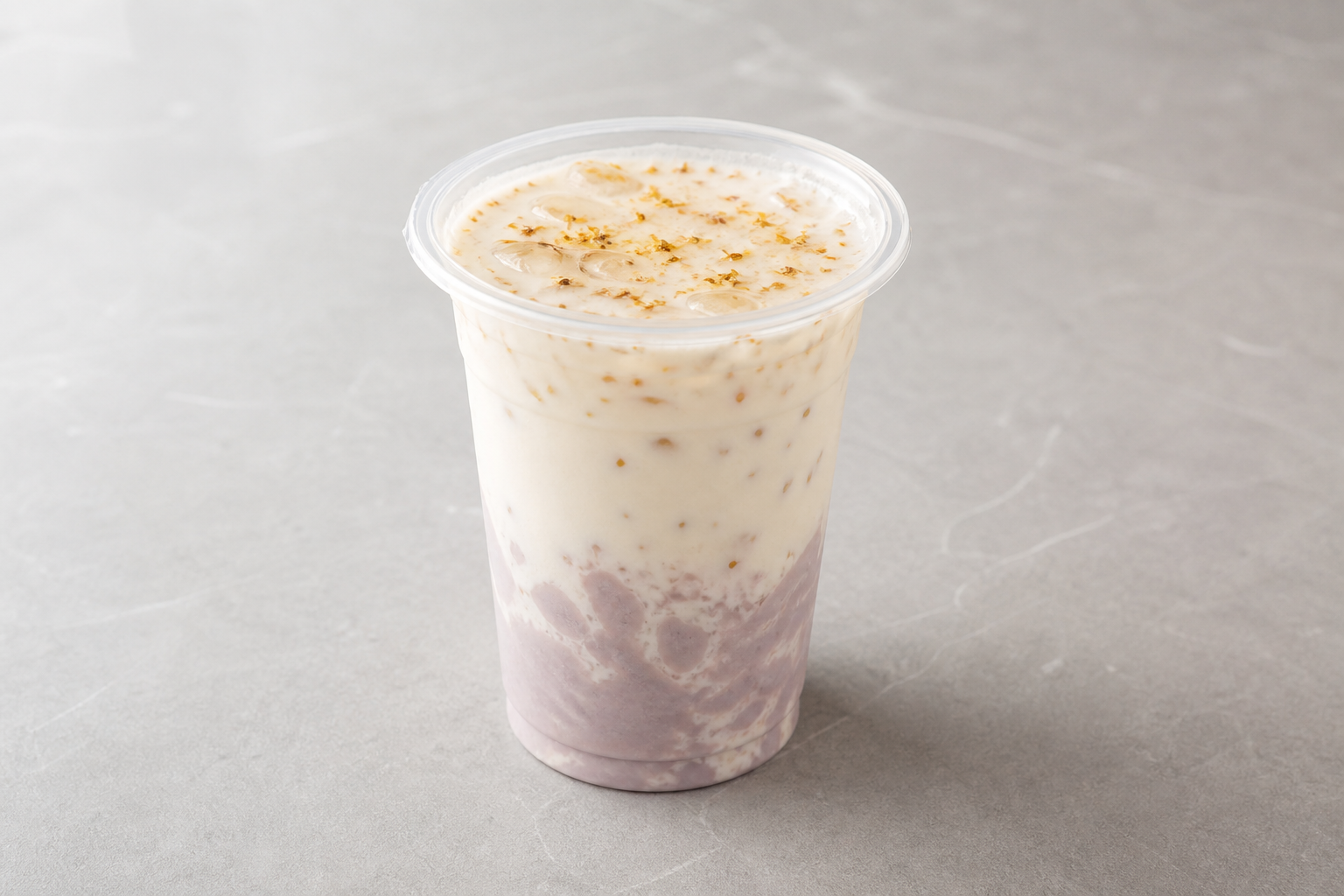 osmanthus taro fresh milk P09 — China dish