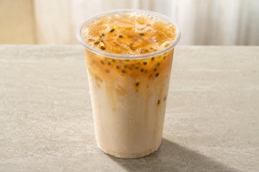passion fruit oolong tea rich milk tea P02 — 중국 요리