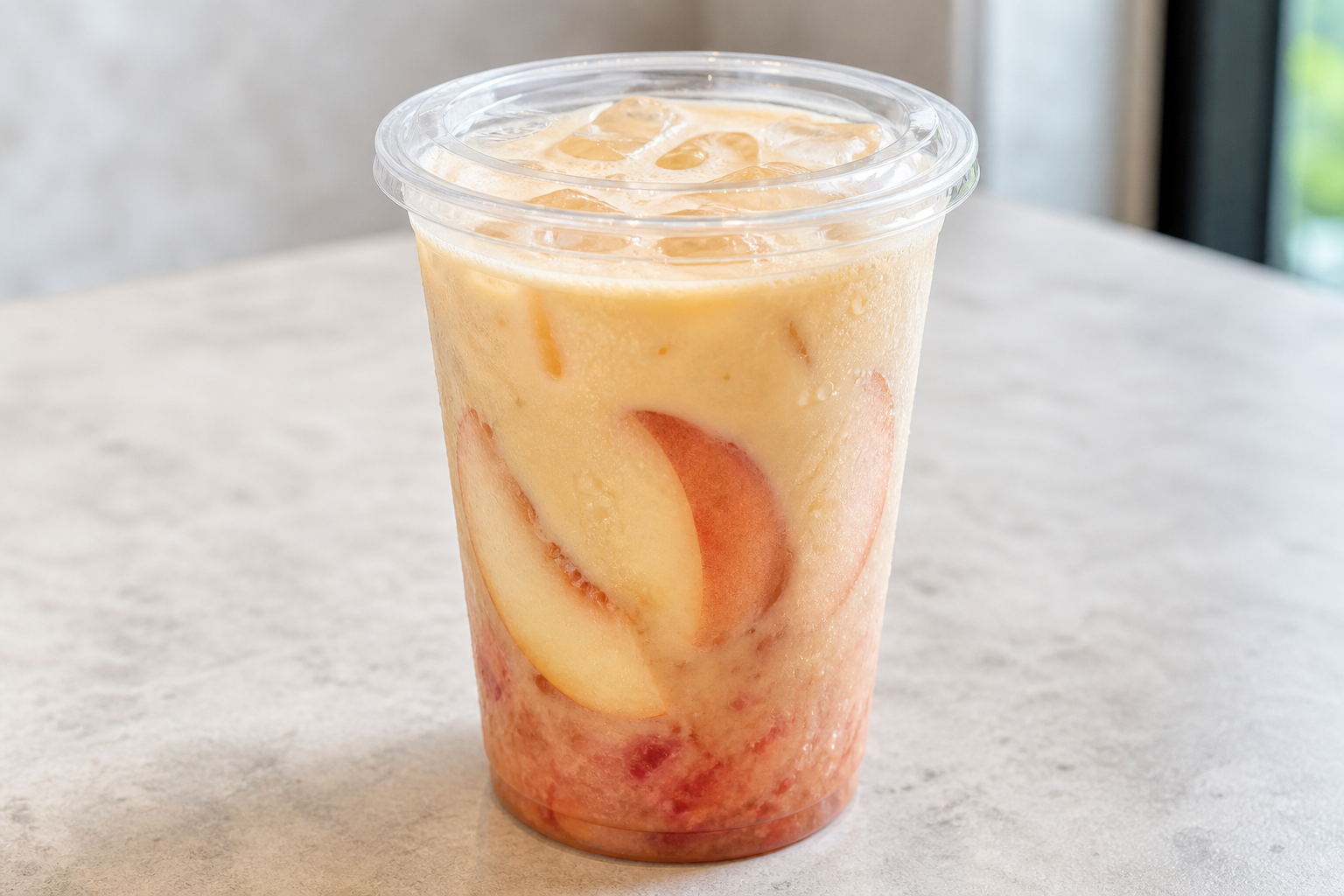 peach duck shit aroma oolong fresh milk tea P04 — China dish